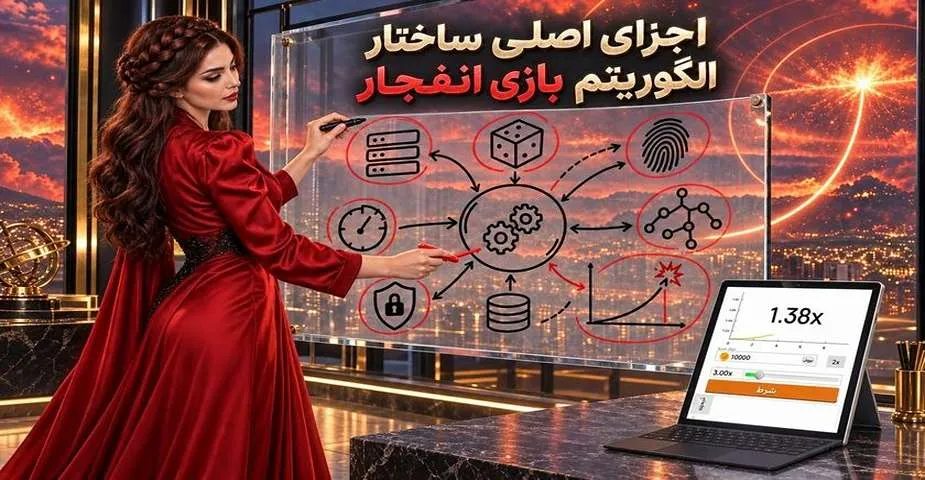 ساختار الگوریتم بازی انفجار
